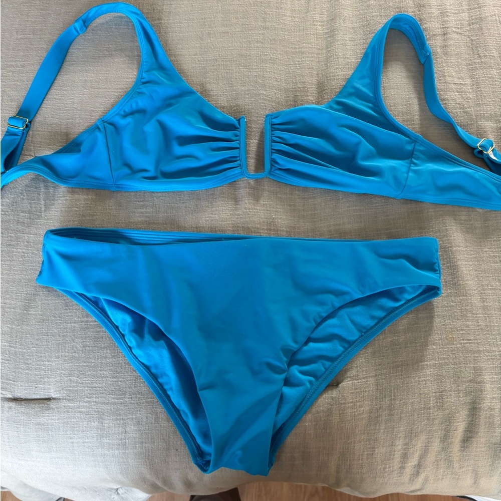 Blue Women's Bikini Set